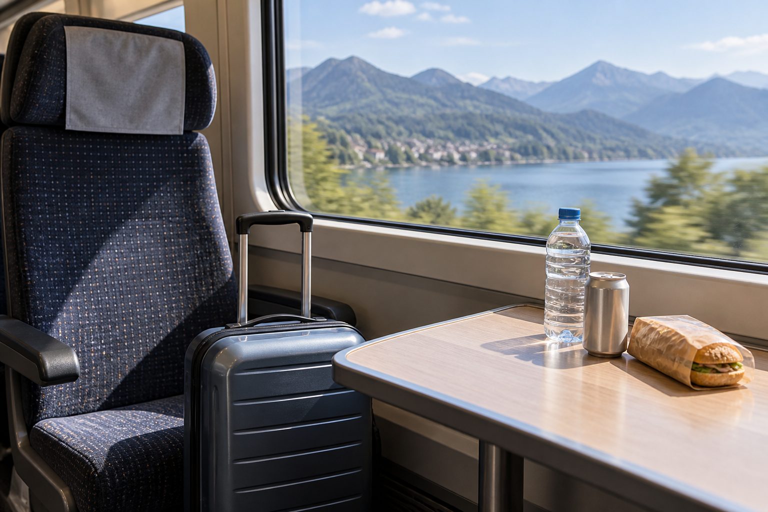 Bebidas energéticas para viajar: cómo elegir en trayectos largos
