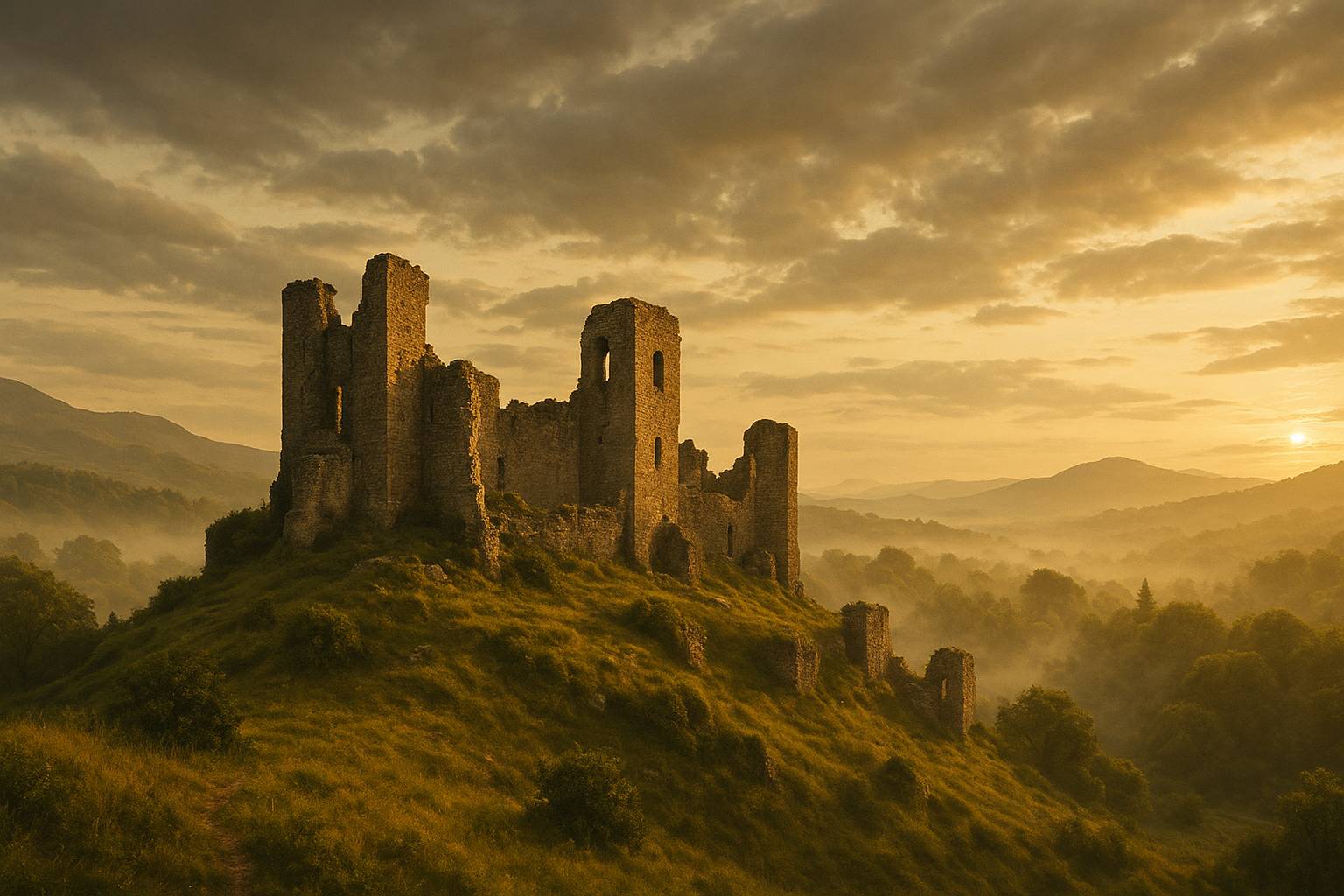 Castillos abandonados en España que parecen sacados de un cuento