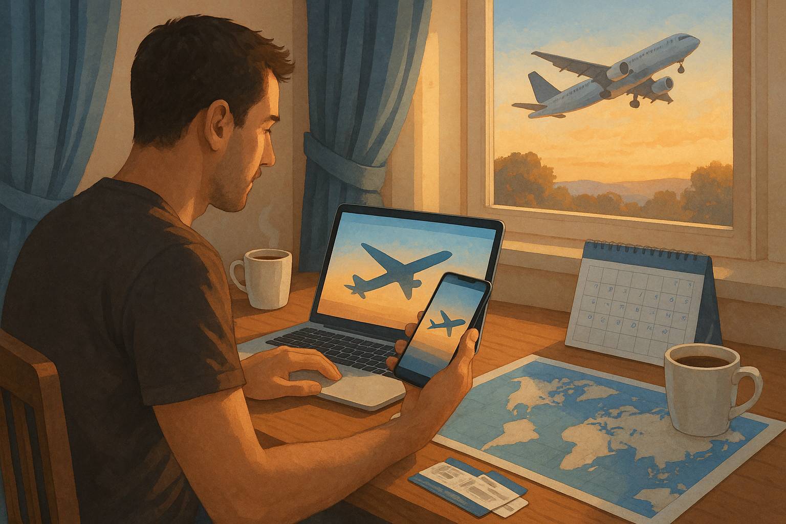 Cómo encontrar vuelos baratos sin usar comparadores