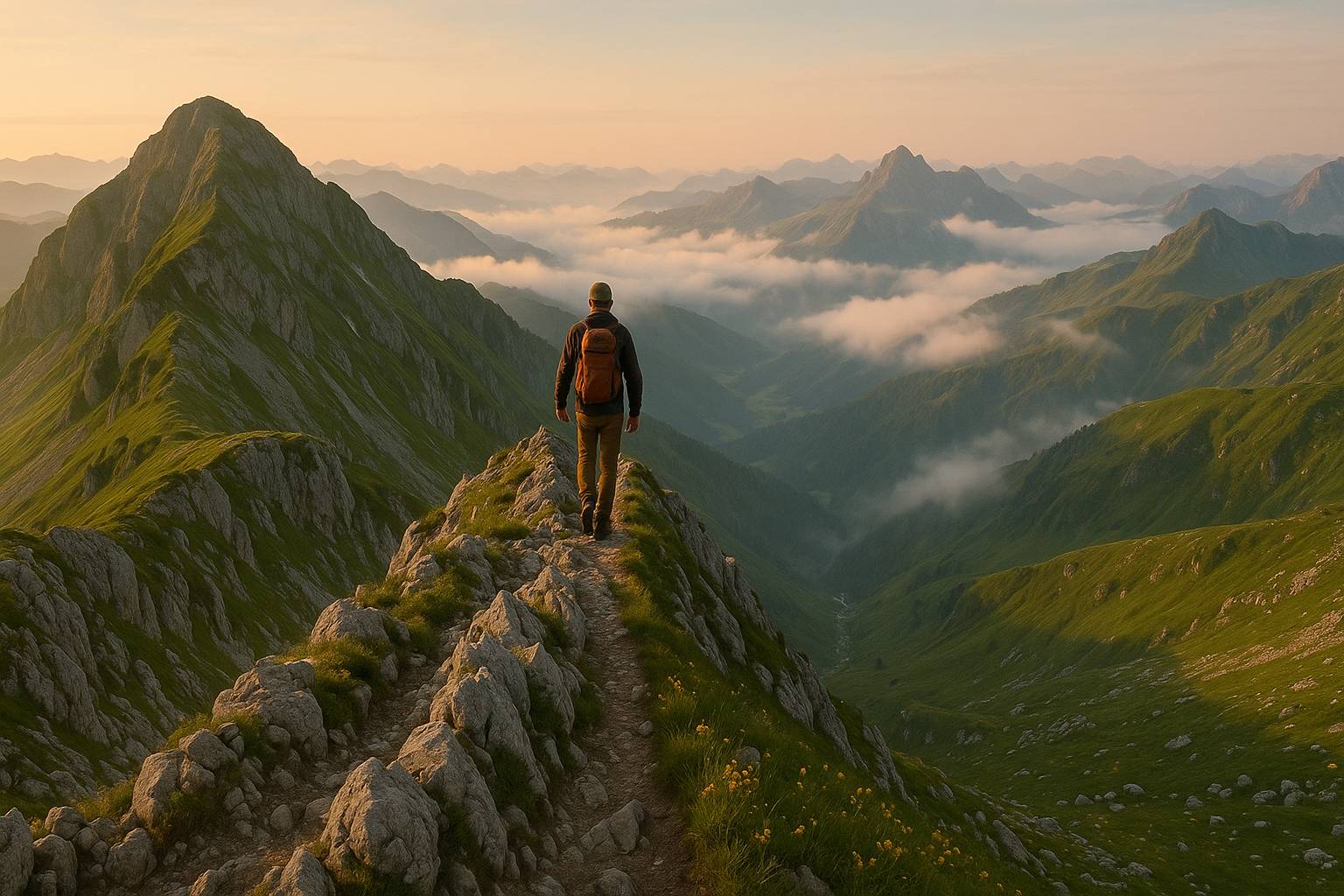 Montañas poco turísticas en Europa perfectas para trekking