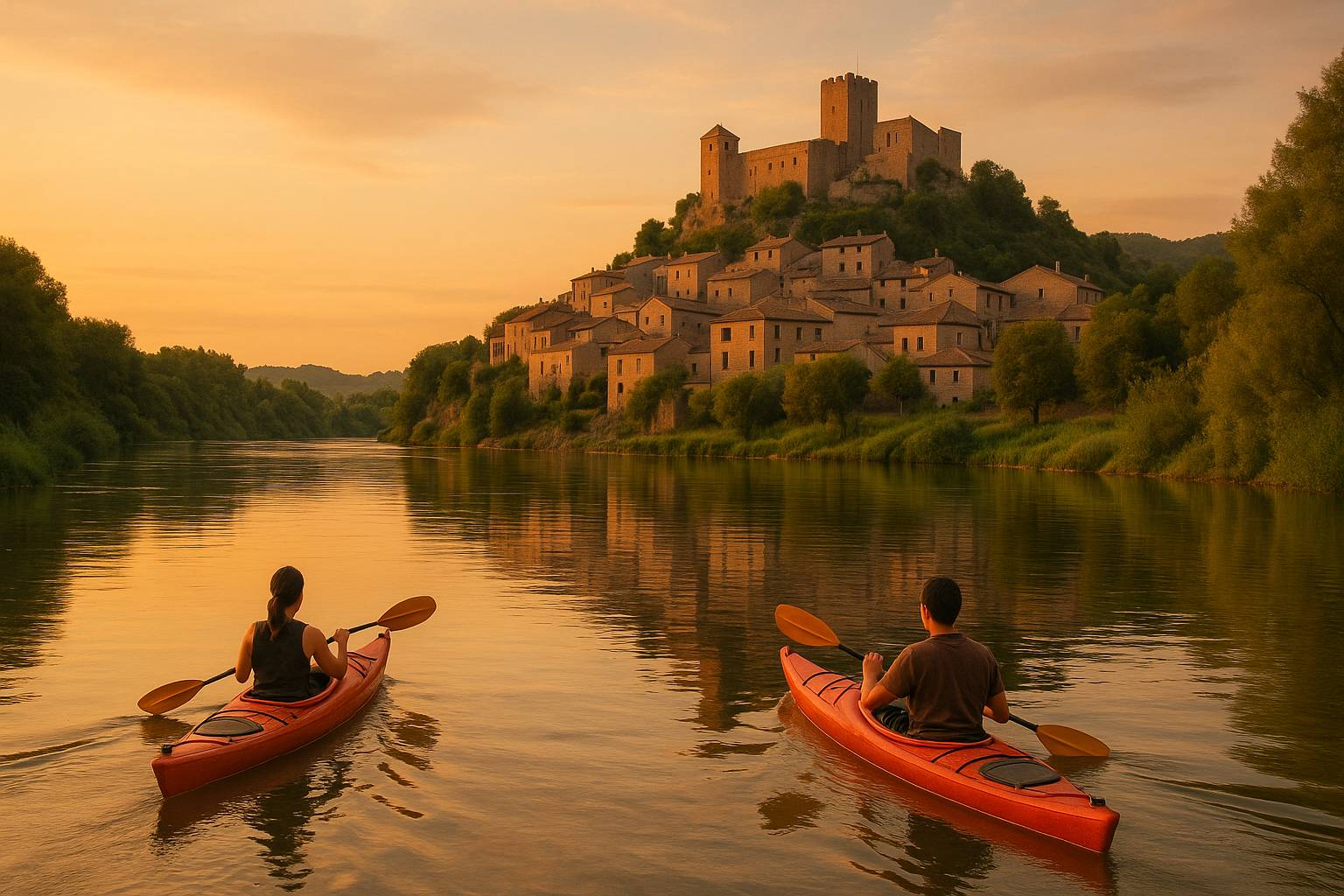 Ríos navegables en España ideales para rutas tranquilas en kayak